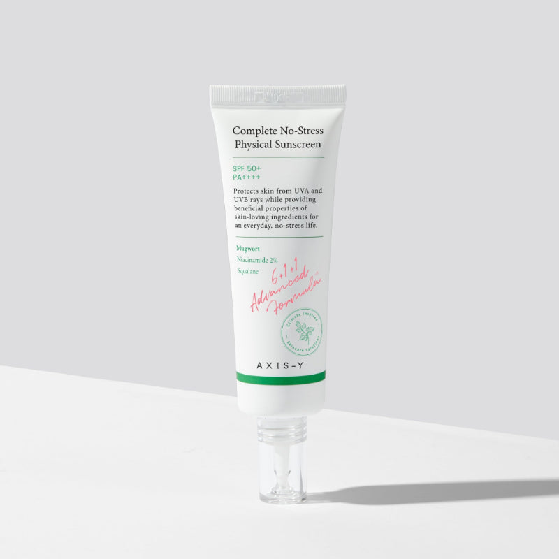 Axis-Y Complete No-Stress Physical Sunscreen V3 SPF 50+ / PA ++++ 50ml